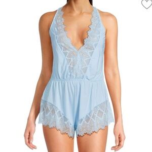 Coasbella allure sleep romper - light blue